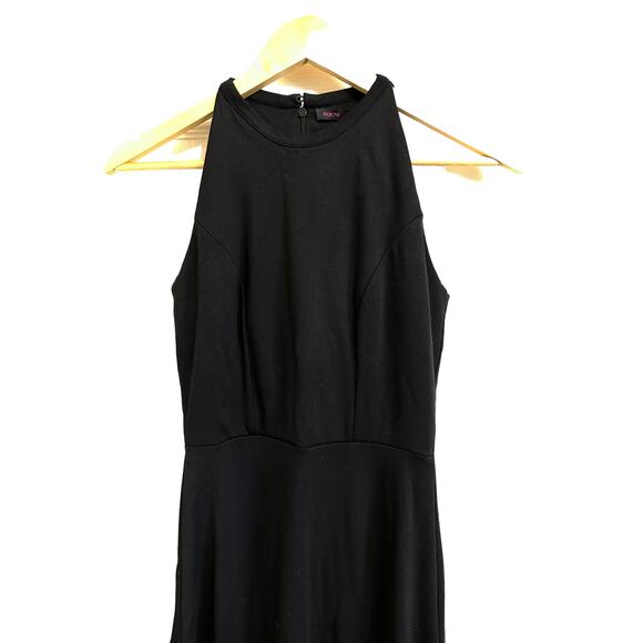 Fraiche by J fit & flare skater black dress size Small NEW - Picture 2 of 6